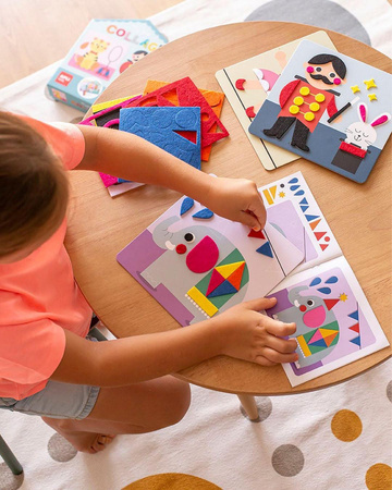 Mój pierwszy zestaw artystyczny Apli Kids - Kolaże z filcu