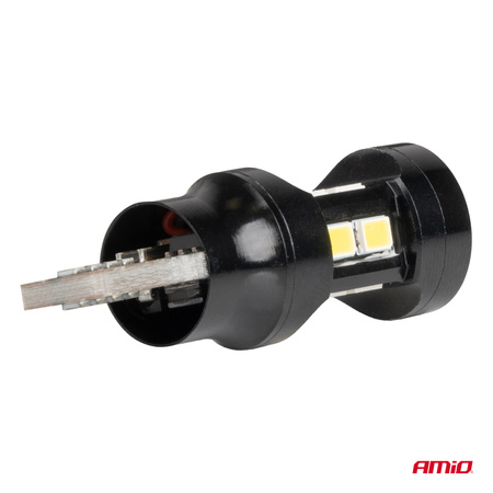 Żarówki LED CANBUS T15 W16W 15SMD 2835 White 12V 24V AMIO-04245