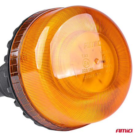 Lampa ostrzegawcza błyskowa kogut 36 LED flex R65 R10 12V 24V W03p AMIO-02293