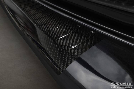 Nakładka na zderzak tylny Mercedes E Klasa  W212 T-Model (Carbon Fiber)