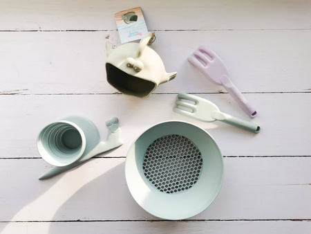 Silikonowe Sitko do piasku Scrunch - Miętowy