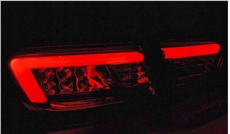Lampy Mercedes M-klasa w164 05-08 red smoke led