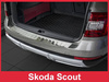 Nakładka na zderzak tylny SKODA OCTAVIA 3 SCOUT (Stal)