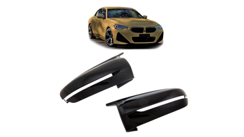 Zestaw osłon lusterek bocznych Gloss Black BMW 2 G42 3 G20 G21 4 G22 G23 G26 5 G30 G31 6 G32 7 G11 G12 8 G14 G15 G16 2022-obecnie