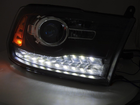 Lampy reflektory Dodge Ram 09-18 black