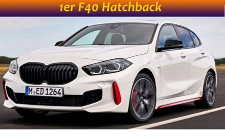 GRILL NERKI BMW F40 20-  SINGLE LINE GLOSS BLACK