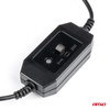 Wiatrak samochodowy wentylator z klipsem 12V AMIO-03005