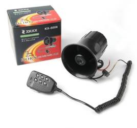 SYGNAŁ 6 MELODII DO MOTOCYKLA/SKUTERA Z MIKROFONEM