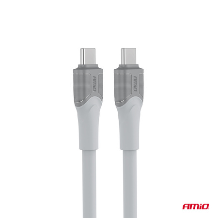 Kabel do łądowania USB-C USB-C 60W 300cm FullLINK model X111 transmisja danych AMIO-04293