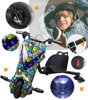 TRÓJKOŁOWY GOKART ELEKTRYCZNY SKUTER POJAZD DESKOROLKA HULAJNOGA DRIFTUJĄCA REGULOWANA LED WYŚWIETLACZ KLAKSON BLUETOOTH DLA DZIECI MŁODZIEŻY