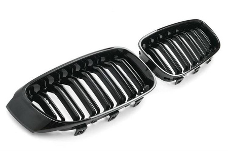 GRILL (NERKI) BMW F34 13- M-OPTIK CZARNY MATT
