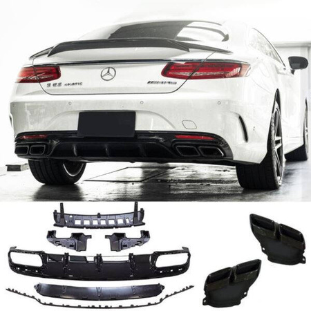 DYFUZOR MERCEDES S-KL C217 A217 LOOK S63 AMG DESIG