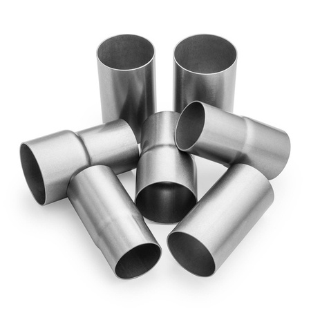 Redukcja wydechu prosta ze stali nierdzewnej 57-76 mm