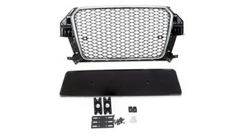 Grill sportowy Chrome & Black  AUDI Q3 (8U) przed liftem 2012-2015
