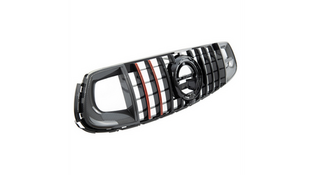 Grill sportowy GT-R Carbon Look MERCEDES GLC X253 GLC C253 Facelift 2019-2022
