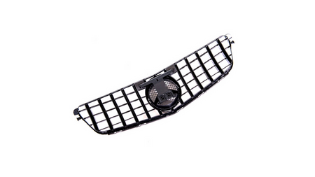 Grill sportowy GT Gloss Black MERCEDES C-Class W204 S204 C204 2007-2015