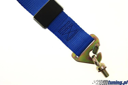 Pasy sportowe 4p 2" Blue - Pro Sport