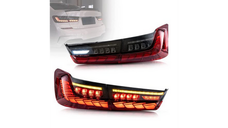 Zestaw Lamp Tylnych Dynamic LED Red Smoke BMW 3 G20 G80 2018-obecnie