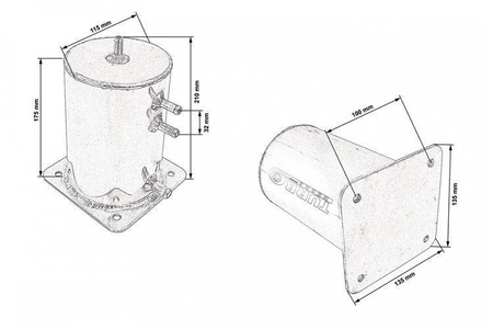 Zbiornik paliwa dodatkowy 1,5L Swirl Pot
