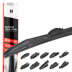 Pióro wycieraczki AMiO Hybrid multiconnect 19" 480mm 48cm 11 adapterów AMIO-02206