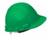 Kask ochronny HDPE, regulowany 53-63 cm, zielony