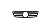 Grill sportowy Gloss Black & Chrome MERCEDES C-Class W203 S203 2000-2007