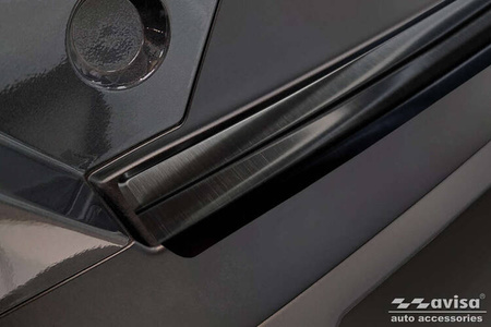 Nakładka na zderzak tylny do Hyundai Kona 2 (Czarna)
