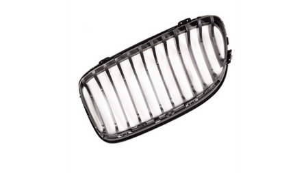 Grill sportowy pojedyncze żeberka Gloss Black BMW 3 E90 E91 Facelift 2008-2011