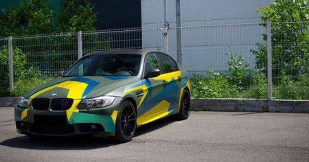 BŁOTNIKI PRZEDNIE  BMW E90 05-11 LOOK M3 DESIGN