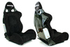 Fotel Sportowy CUGA Zamsz Bride Black