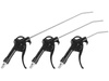Pistolety do przedmuchiwania z dyszami 100mm, 200mm, 300mm, przyłącze 8 mm, 3 szt.