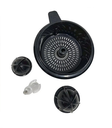 WYCISKARKA DO SOKÓW SOKOWIRÓWKA PRZYSTAWKA DO ROBOTA KUCHENNEGO THERMOMIX CZARNA CZĘŚĆ ZAMIENNA