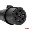 Przewód spiralny naczepy TIR 2x 7 PIN typ N 5m 24V AMIO-04380