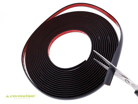 Listwa dekoracyjna, czarny mat, 12 mm x 8 m (86172)