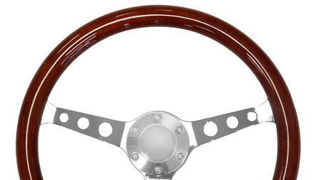 Kierownica 380mm Drewno