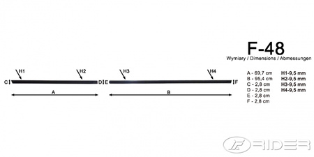 Chevrolet Trax listwy boczne