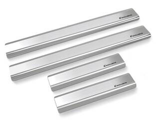 NAKŁADKI NA PROGI STANDARD do BMW X5 G05/FL SUV 5 2023- - Satin