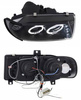 Reflektory lampy przednie Seat Ibiza Cordoba 6K BLACK RING