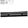 PRZEDNI SPOILER VW T6.1 19-24 GLOSS BLACK VER. 3