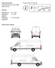 Platforma dachowa bagażowa Mercedes-Benz Sprinter L4H2