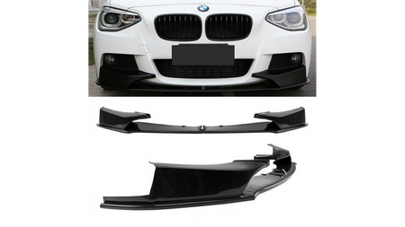 Dokładka przedniego zderzaka Black BMW 1 F20 F21 2012-2018