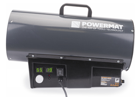 NAGRZEWNICA GAZOWA DMUCHAWA TERMOSTAT 45KW LCD PM-NAG-45GLN