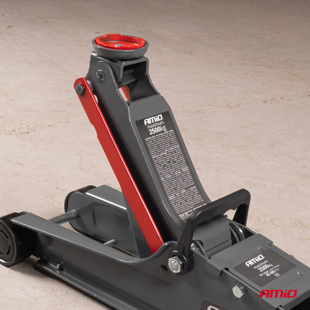 Podnośnik hydrauliczny niskoprofilowy żaba 2,5T 2500 kg CE AMIO-02501