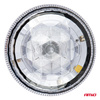 Lampa ostrzegawcza błyskowa kogut 24 LED W25M 12V 24V AMIO-03340