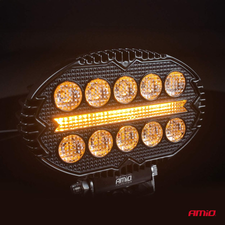 Lampa robocza halogen LED szperacz AWL77 45W 3000LM 12V 24V AMIO-04421