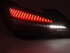 Lampy Tylne LED Diodowe do Mercedes CLA C117 13-16 black red