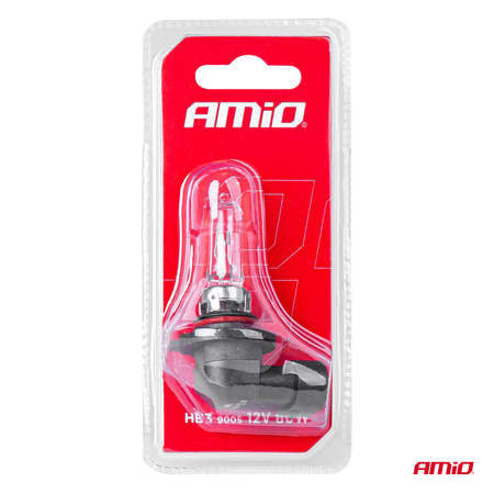 Żarówka halogenowa HB3 9005 12V 60W 1szt. blister AMIO-03366