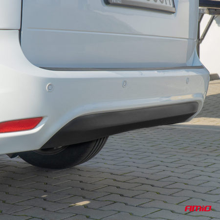 Zestaw czujników parkowania cofania LED 8 sensorów białe AMIO-01601