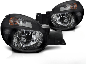Lampy przednie reflektory do SUBARU IMPREZA II GD 00-03 CZARNY
