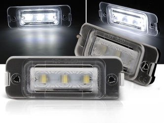 Lampki rejestracji Mercedes M-Klasa W164 05-11 / R-Klasa W251 05-10